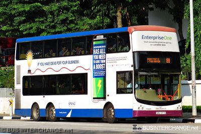 Bus 88 - SBS Transit Volvo B9TL (SBS7317S)