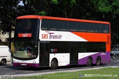 Bus 147 - SBS Transit Volvo B9TL (SBS7319L)