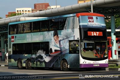 Bus 147 - SBS Transit Volvo B9TL (SBS7321D)
