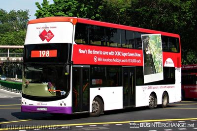 Bus 198 - SBS Transit Volvo B9TL (SBS7323Z)