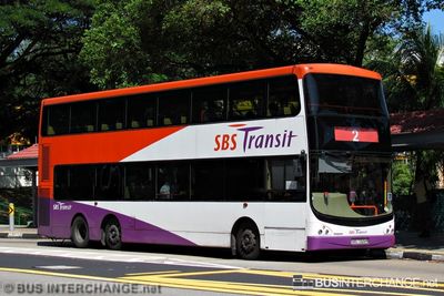 Bus 2 - SBS Transit Volvo B9TL (SBS7326R)