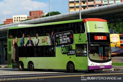 Bus 147 - SBS Transit Volvo B9TL (SBS7328K)