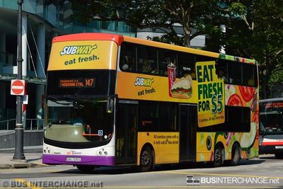 Bus 147 - SBS Transit Volvo B9TL (SBS7330C)