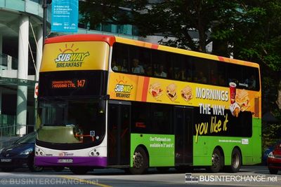 Bus 147 - SBS Transit Volvo B9TL (SBS7330C)