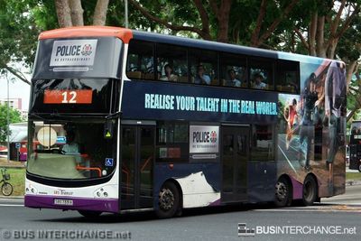 Bus 12 - SBS Transit Volvo B9TL (SBS7331A)