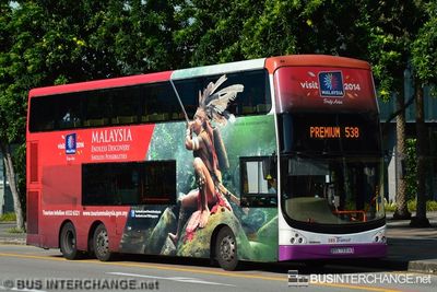 Bus 538 - SBS Transit Volvo B9TL (SBS7331A)