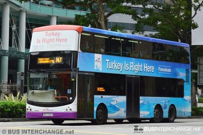 Bus 147 - SBS Transit Volvo B9TL (SBS7335P)
