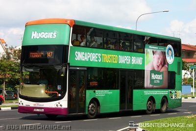 Bus 147 - SBS Transit Volvo B9TL (SBS7336L)