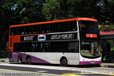 Bus 2 - SBS Transit Volvo B9TL (SBS7338G)