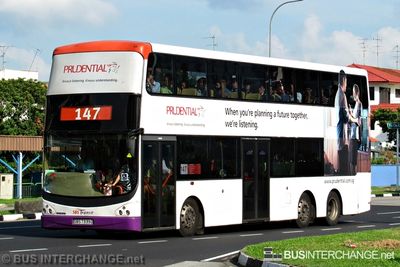 Bus 147 - SBS Transit Volvo B9TL (SBS7339D)
