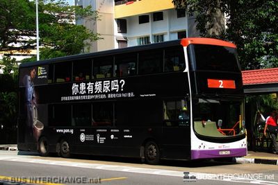 Bus 2 - SBS Transit Volvo B9TL (SBS7340Z)