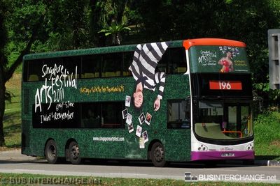 Bus 196 - SBS Transit Volvo B9TL (SBS7342T)