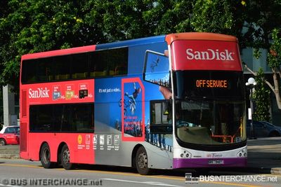 SBS Transit Volvo B9TL (SBS7342T) - OFF SERVICE