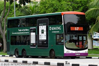 Bus 17 - SBS Transit Volvo B9TL (SBS7346H)