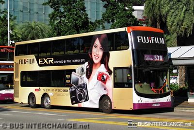 Bus 538 - SBS Transit Volvo B9TL (SBS7348C)