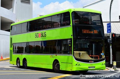 Bus 166 - SBS Transit Volvo B9TL (SBS7379M)