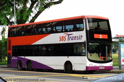Bus 2 - SBS Transit Volvo B9TL (SBS7389J)