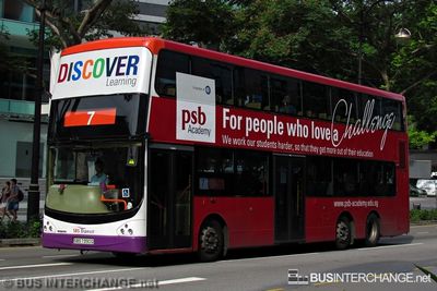 Bus 7 - SBS Transit Volvo B9TL (SBS7390D)