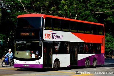 Bus 111 - SBS Transit Volvo B9TL (SBS7393X)