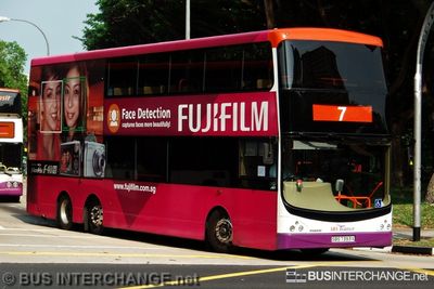 Bus 7 - SBS Transit Volvo B9TL (SBS7393X)