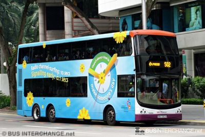 Bus 502 - SBS Transit Volvo B9TL (SBS7397K)