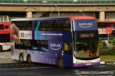 Bus 51 - SBS Transit Volvo B9TL (SBS7398H)