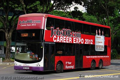 Bus 14 - SBS Transit Volvo B9TL (SBS7400J)