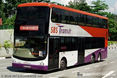 SBS Transit Volvo B9TL (SBS7400J) - CHARTERED