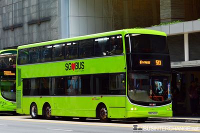 Bus 513 - SBS Transit Volvo B9TL (SBS7401G)