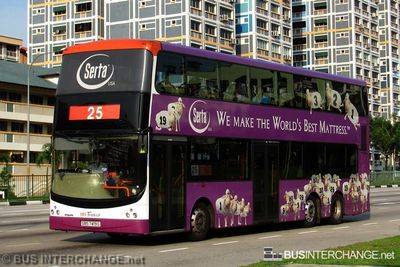 Bus 25 - SBS Transit Volvo B9TL (SBS7419G)