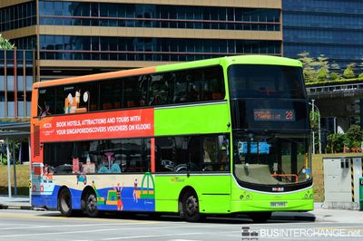 Bus 28 - SBS Transit Volvo B9TL (SBS7419G)