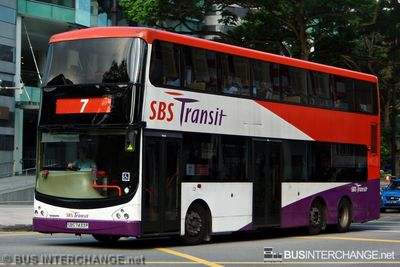 Bus 7 - SBS Transit Volvo B9TL (SBS7433P)