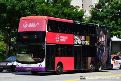 Bus 7 - SBS Transit Volvo B9TL (SBS7434L)