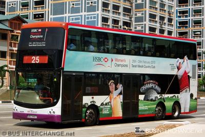 Bus 25 - SBS Transit Volvo B9TL (SBS7440T)