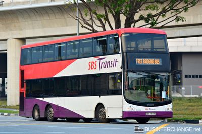 SBS Transit Volvo B9TL (SBS7449U) - FREE BRIDGING BUS