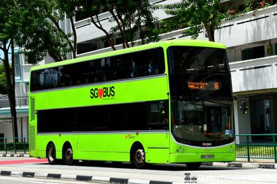 Bus 16 - SBS Transit Volvo B9TL (SBS7450P)