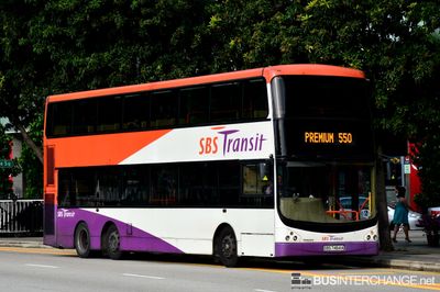 Bus 550 - SBS Transit Volvo B9TL (SBS7464A)