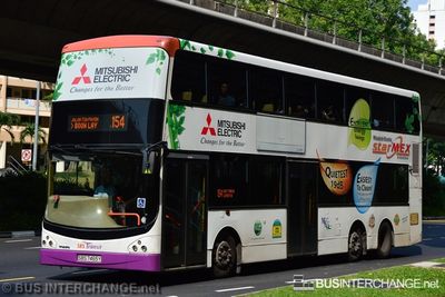 Bus 154 - SBS Transit Volvo B9TL (SBS7465Y)