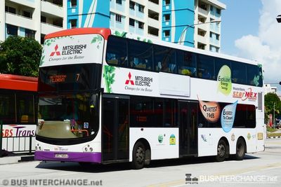 Bus 7 - SBS Transit Volvo B9TL (SBS7466U)