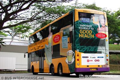 Bus 95 - SBS Transit Volvo B9TL (SBS7472B)