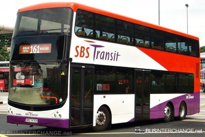 Bus 161 - SBS Transit Volvo B9TL (SBS7476R)