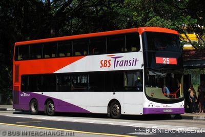 Bus 25 - SBS Transit Volvo B9TL (SBS7476R)