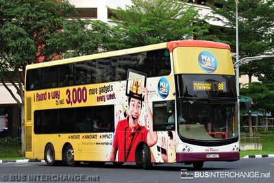 Bus 88 - SBS Transit Volvo B9TL (SBS7492T)