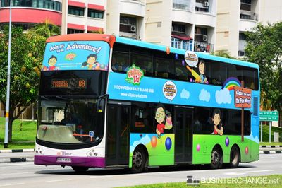 Bus 88 - SBS Transit Volvo B9TL (SBS7494M)