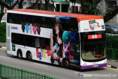 Bus 88 - SBS Transit Volvo B9TL (SBS7494M)