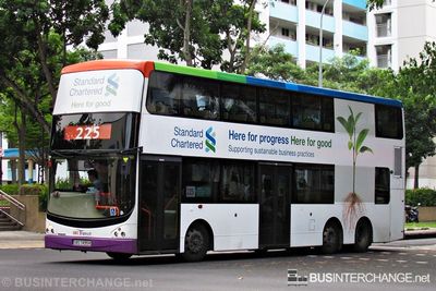 Bus 225 - SBS Transit Volvo B9TL (SBS7495K)