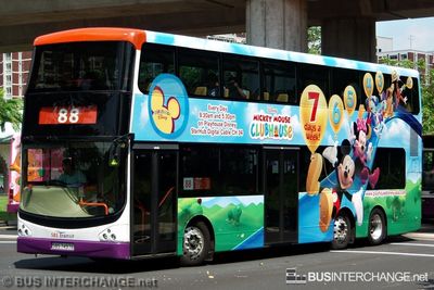 Bus 88 - SBS Transit Volvo B9TL (SBS7497E)