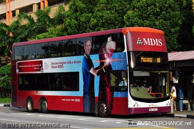 Bus 88 - SBS Transit Volvo B9TL (SBS7497E)