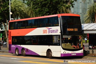 Bus 533 - SBS Transit Volvo B9TL (SBS7499A)