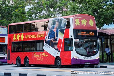 Bus 60A - SBS Transit Volvo B9TL (SBS7505R)